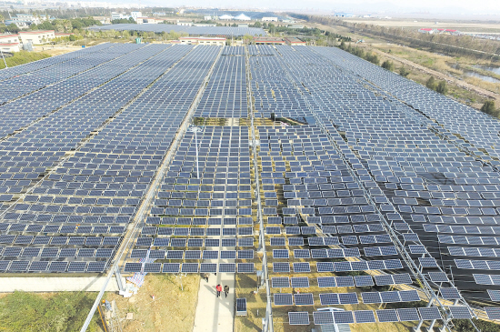 2019年度湖南省優(yōu)質(zhì)工程展示 長善垸污水處理廠光伏發(fā)電——綠色能源與環(huán)保工程的創(chuàng)新融合